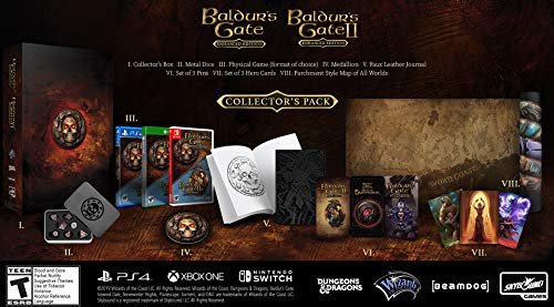 Baldur's Gate I & II - Enhanced Edition - Collector's Edition (PS4)