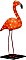Konstsmide LED acrylic figure Flamingo 70cm, 48x amber (6272-803)