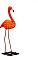 Konstsmide LED acrylic figure Flamingo 110cm, 96x amber (6273-803)