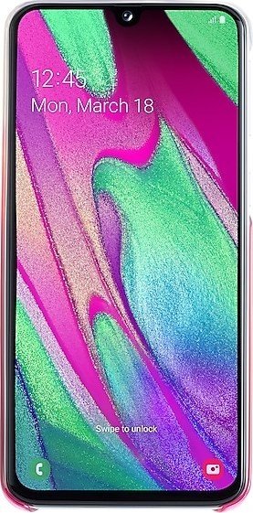 Samsung Gradation Cover für Galaxy A40 pink