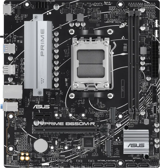 ASUS PRIME B650M-K Motherboard  AMD Socket AM5, B650, 2 x DIMM