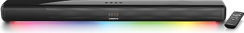 CastleNet Lenco SB-042 Soundbar – Soundbar mit LED Beleuchtung – HDMI (ARC) – Bluetooth – 2 x 20 Wat