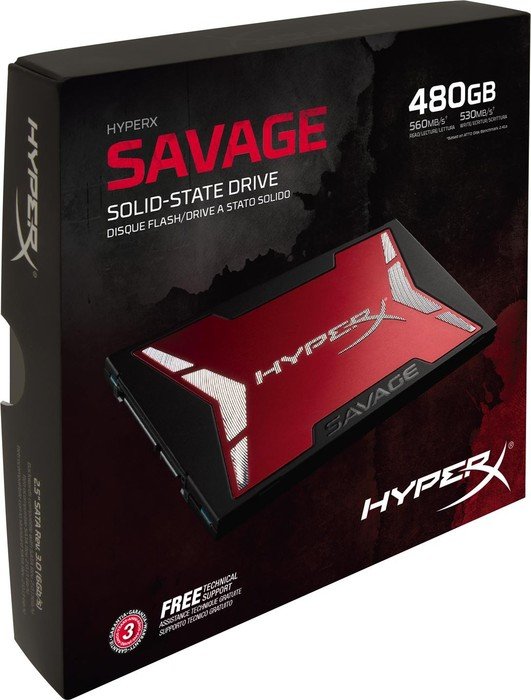 Kingston FURY Savage SSD 480GB, 2.5"/SATA 6Gb/s
