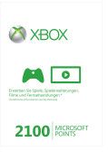 Microsoft Xbox Live Points Card - 2100 points (Xbox One/Xbox 360) (56P-00005)