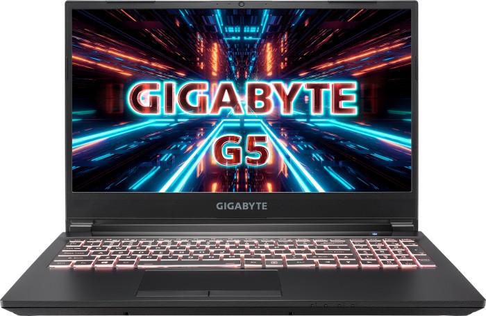 GIGABYTE G5 KC-5DE1130SD, Core i5-10500H, 16GB RAM, 512GB SSD, GeForce RTX 3060, DE