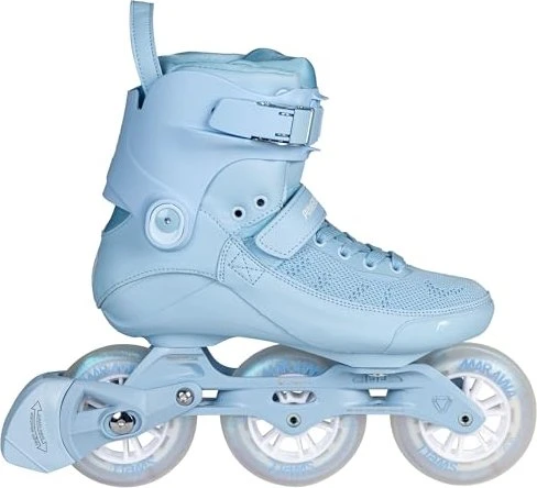 Powerslide Swell MARAWA 100 Pattini Inline Donna – Fitness Rollerblade Con Telaio TRINITY E Cuscino Memory - 3