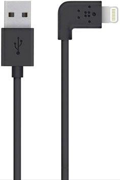 Belkin Lightning/USB Adapterkabel gewinkelt 1.2m schwarz