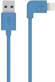 Belkin Lightning/USB Adapterkabel gewinkelt 1.2m blau