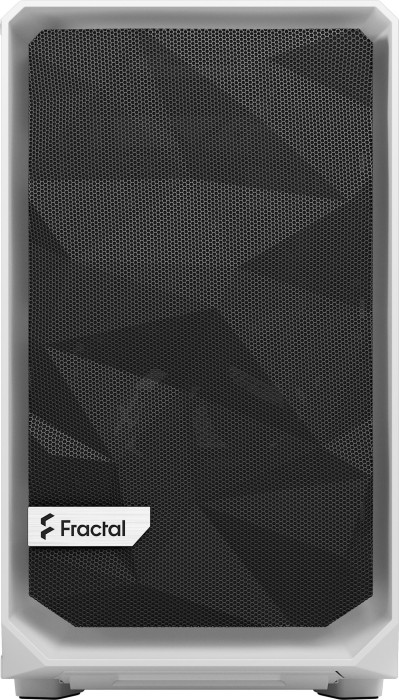 Fractal Design Meshify 2 Nano White TG Clear Tint, szklane okno, mini-ITX