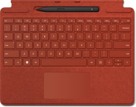 Microsoft Surface Pro Signature Keyboard Mohnrot, Surface Slim Pen 2 Bundle, DE, Business