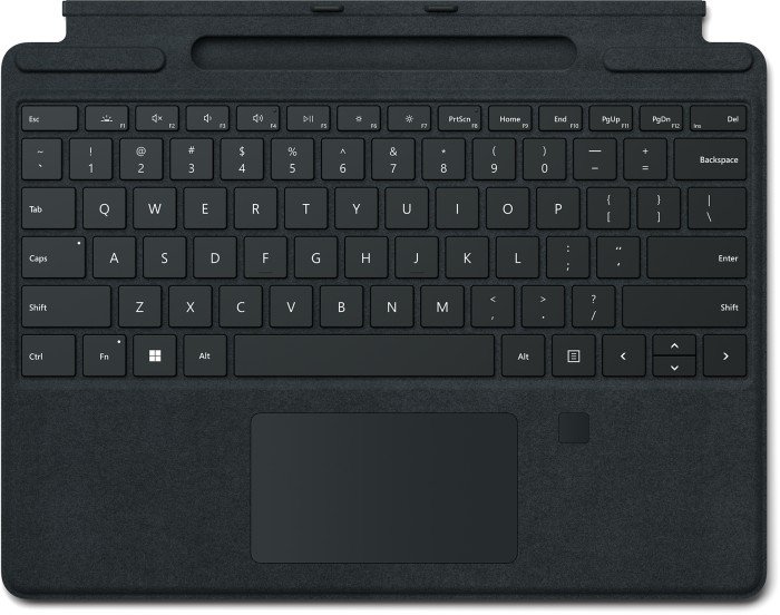 Microsoft Surface Pro Signature Keyboard schwarz, mit Fingerabdruck-ID, LU, Business