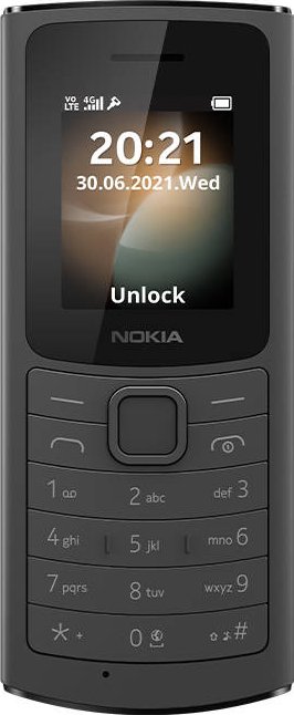 Nokia 110 4G (2021) Dual-SIM czarny