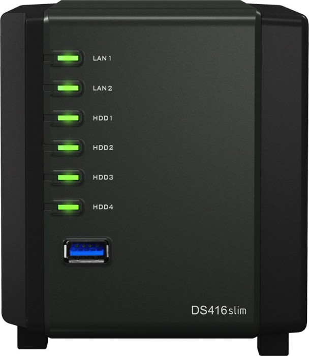 Synology DiskStation DS416slim, 2x Gb LAN