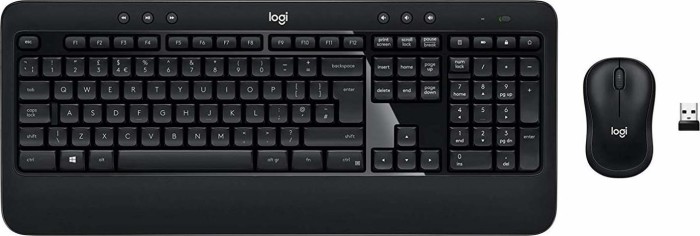 Logitech MK540 Advanced – Tastatur-und-Maus-Set – kabellos – 2.4 GHz – Dänisch/Finnisch/Norwegisch/Schwedisch
