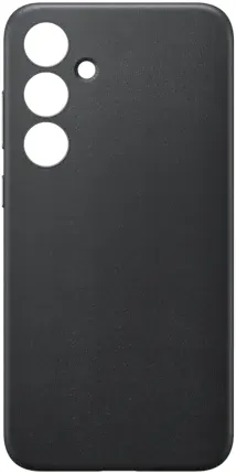 Samsung Hochuen Vegan Leather Case für Galaxy S24+ schwarz