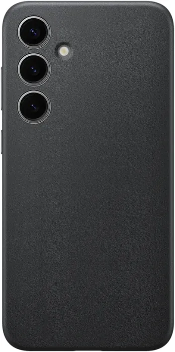 Samsung Hochuen Vegan Leather Case für Galaxy S24+ schwarz