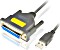AXAGON kabel drukarki USB na port równoległy DB25F, 1.5m Vorschaubild