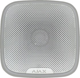 Ajax StreetSiren weiß, Funk-Außensirene