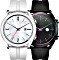 Huawei Watch GT Elegant silber mit Silikonarmband weiß (55023877)
