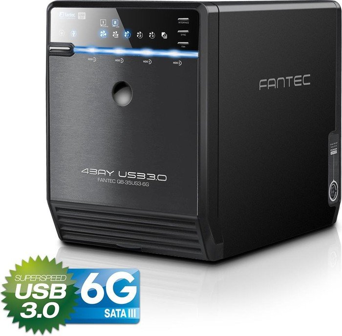 Fantec QB-35US3-6G, USB-B 3.0/eSATA