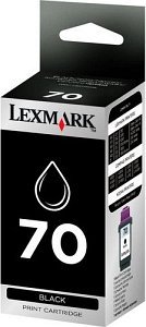 Lexmark Druckkopf mit Tinte 70 schwarz