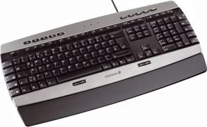 Cherry G86-21050DE CyMotion Master XPress, PS/2 & USB, DE