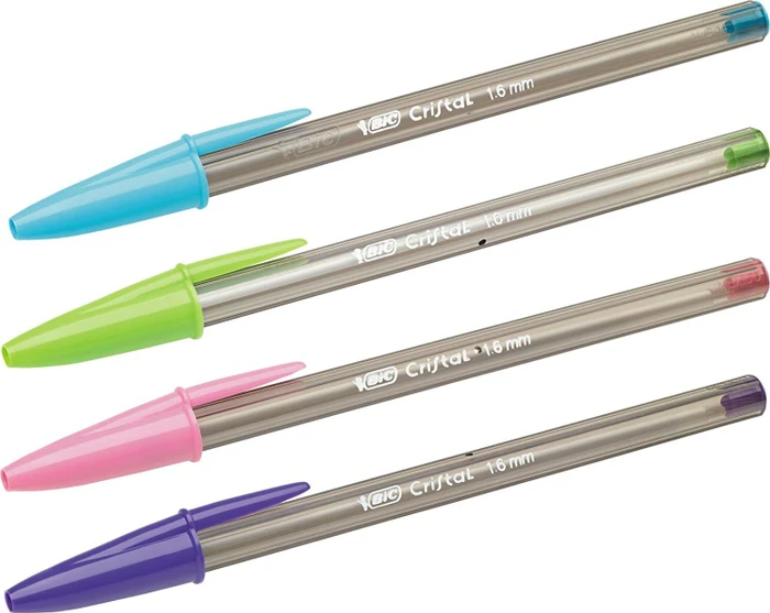 BIC Kugelschreiber 8er Pack – Klassische Stifte, Sortiert, Für Schule, Büro & Alltag