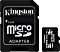 Kingston Canvas Select Plus R100 microSDHC 16GB Kit, UHS-I U1, A1, Class 10 (SDCS2/16GB)