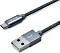 Nevox USB-A/Micro-USB Cable Nylon Braided 2.0m silber (MC-1644)