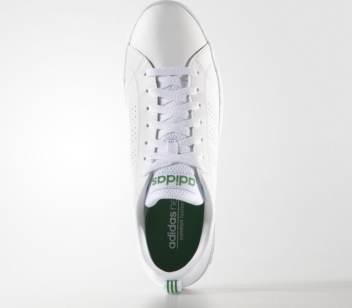 adidas Advantage Clean VS white/green 