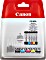 Canon Multipack PGI-570PGBK+CLI-571 schwarz/dreifarbig (0372C004)