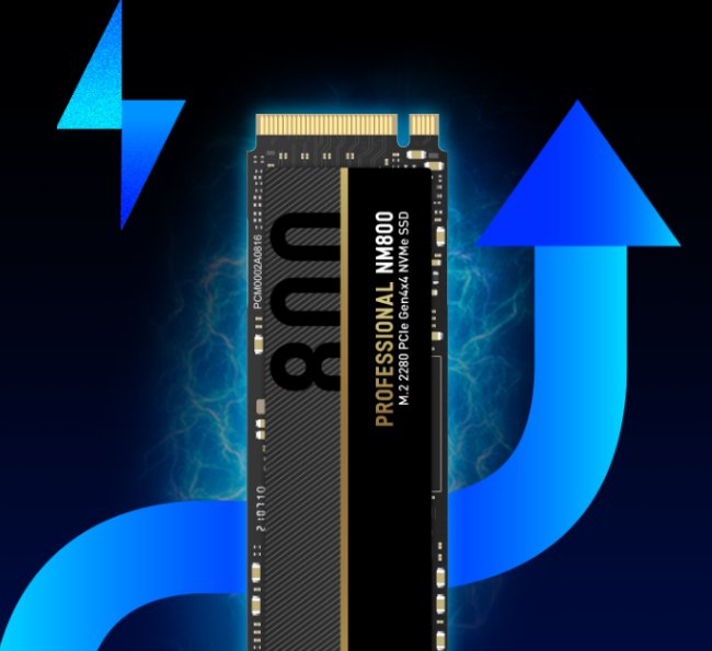Lexar Professional NM800 512GB, M.2 2280 / M-Key / PCIe 4.0 x4