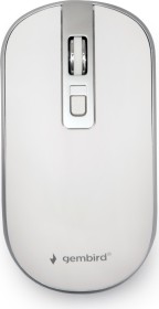 Gembird Wireless Optical Mouse 4B-06 weiß/silber, USB
