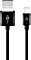 Wentronic Goobay Lightning/USB-A Lade- und Synchronisationskabel 1.0m Retail Polybag schwarz (63523)