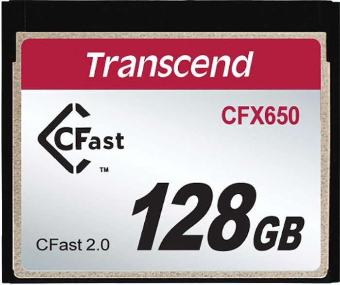 Transcend CFX650, CFast 2.0 CompactFlash Card