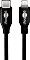Wentronic Goobay Lightning/USB-C Lade- und Synchronisationskabel 1.0m Retail Box schwarz (39424)