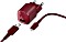 Fresh 'n Rebel USB 12W Mini Charger + Lightning Kabel Ruby Red (2WC410RR)