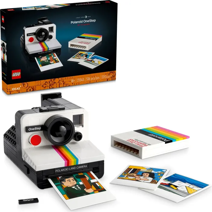 LEGO Ideas 21345 Ideas Polaroid OneStep SX-70 Sofortbildkamera