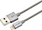 Nevox USB-A/Lightning Cable MFi Nylon Braided 2.0m silber (LC-1530)