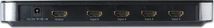 Digitus DS-45310 switch HDMI 5-krotny
