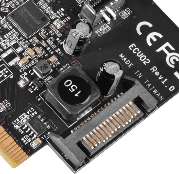 SilverStone ECU02, 1x USB 3.1 intern, PCIe 3.0 x2