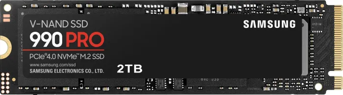 Samsung SSD 990 PRO 2TB, M.2 2280/M-Key/PCIe 4.0 x4