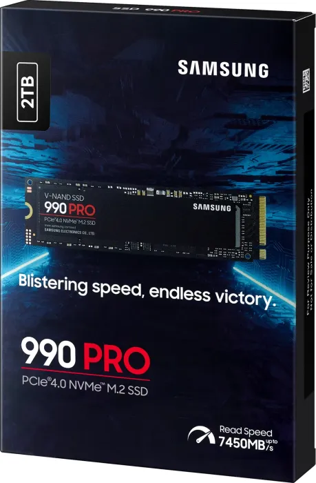 Samsung SSD 990 PRO 2TB, M.2 2280/M-Key/PCIe 4.0 x4