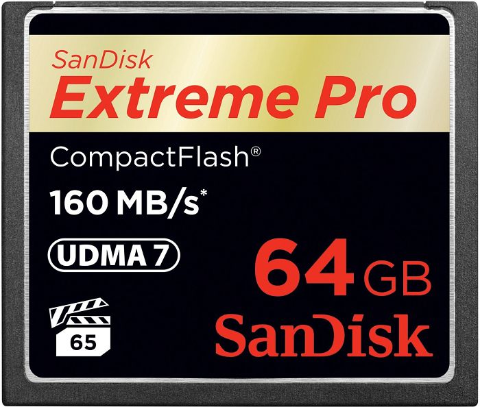 SanDisk Extreme PRO, CompactFlash Card, Rev-S