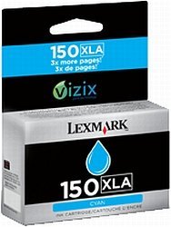 Lexmark Tinte 150XLA cyan hohe Kapazität