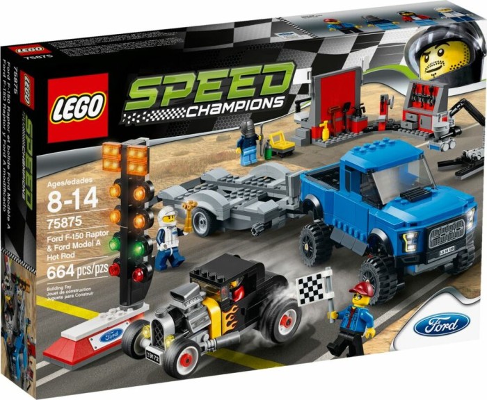 LEGO Speed Champions - Ford F-150 Raptor & Ford Model A Hot Rod ab €