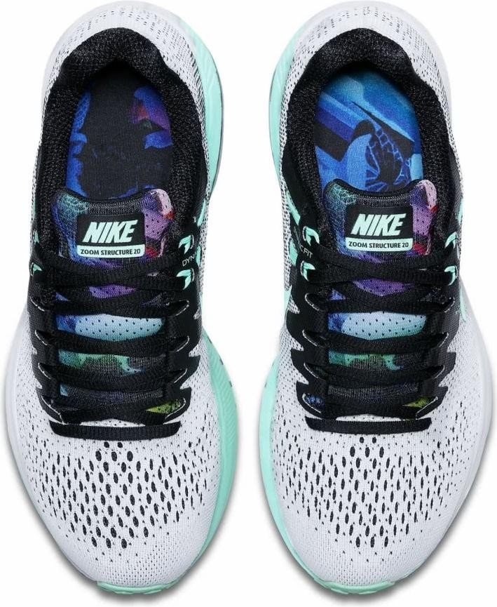 Nike zoom Structure 20 Solstice black/court purple/barely glow (ladies) (883277-001) | Price Comparison UK
