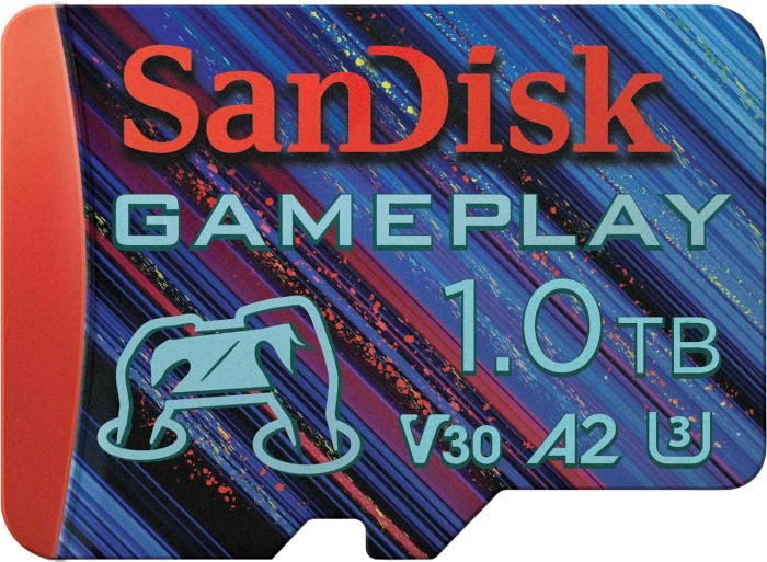 SanDisk Extreme GamePlay-Design R190/W130 microSDXC 1TB, UHS-I U3, A2, Class 10