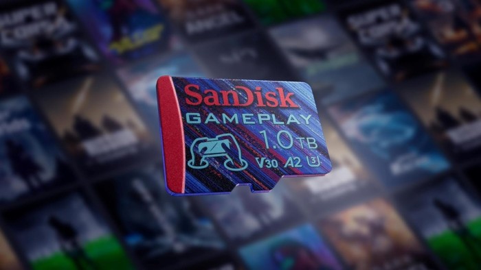 SanDisk Extreme GamePlay-Design R190/W130 microSDXC 1TB, UHS-I U3, A2, Class 10