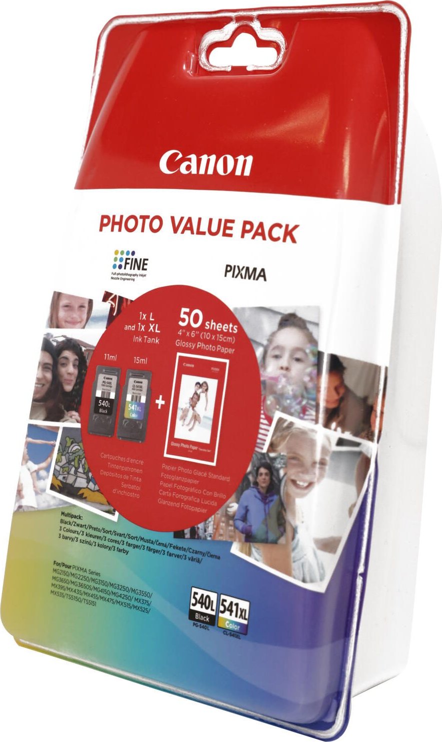 Canon Tinte PG-540L/CL-541XL schwarz/dreifarbig Foto-Valuepack ab € 43,05  (2024) | Preisvergleich Geizhals Deutschland